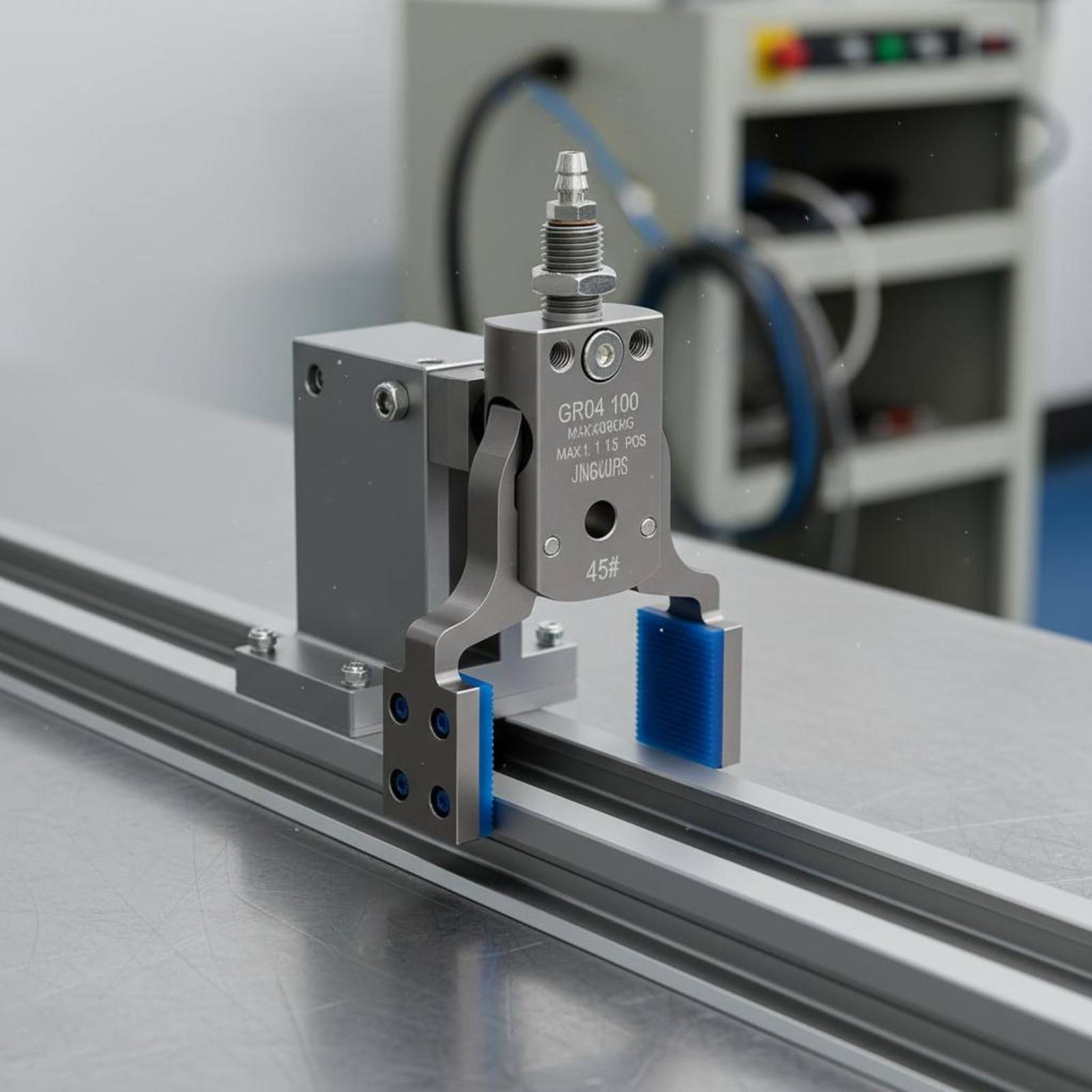 Robot Gripper Claw - Mini Garra Pneumática com Forte Força