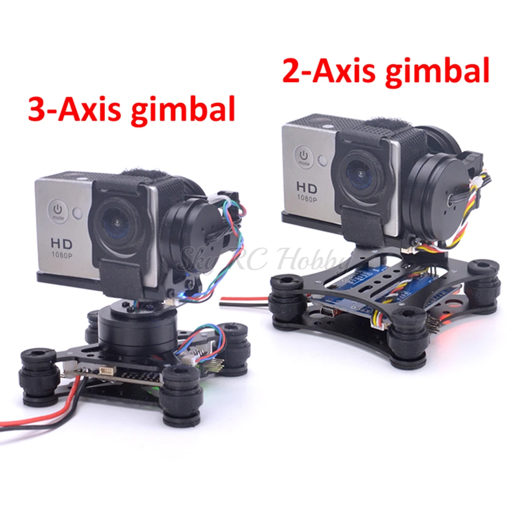Pan Tilt Bracket - 2 eixos de pouco peso/3 eixos