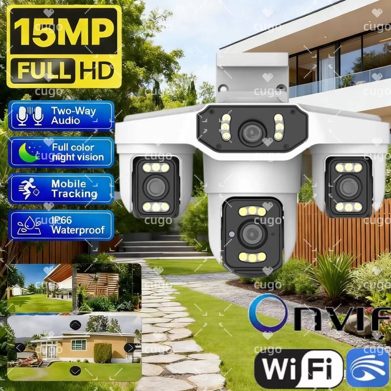 Pan Tilt Bracket - Câmera IP Wi-Fi 15MP 8K com