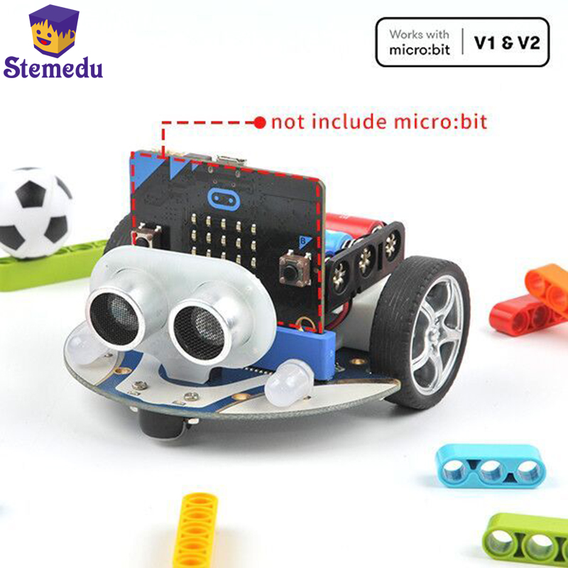 Microbit Robot - Elecfreaks Micro:Bit Inteligente Cutebot Kit Placa