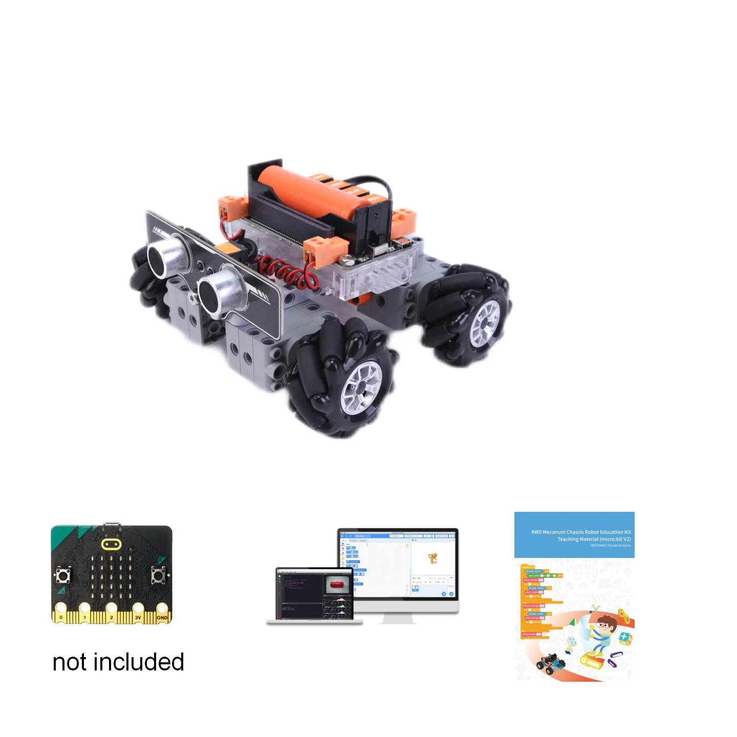 Microbit Robot - Maiyatang Educacional: Kit Científico Inicial de