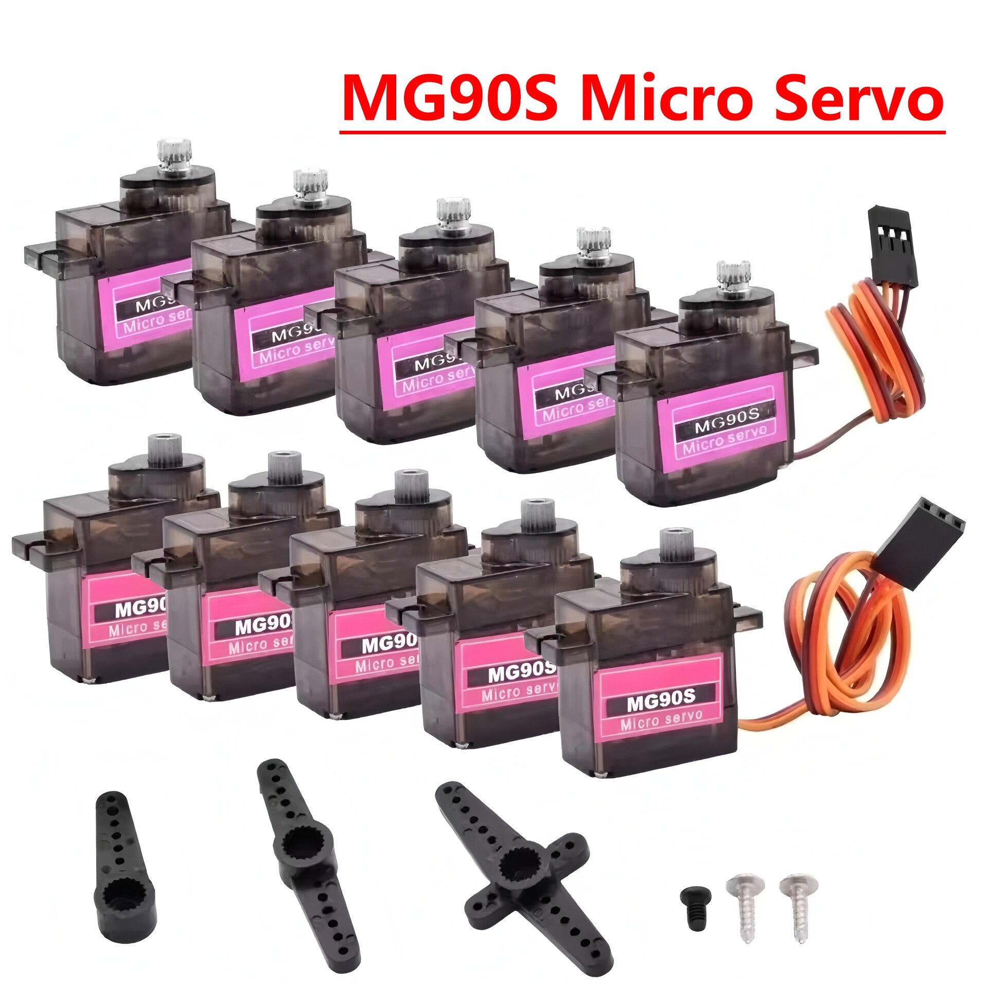 Sg90 Servo - 4/5/10/20 pçs mg90s micro servo motor