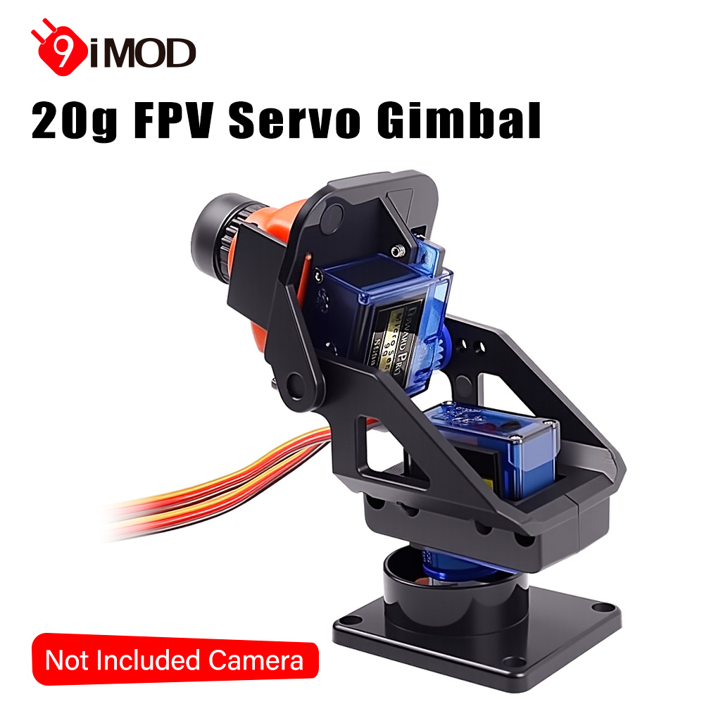 Pan Tilt Bracket - 9imod mini plataforma de câmera 20g