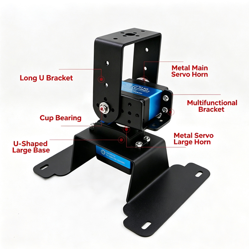 Kit de Suporte Metálico com 2  - Servo Pan Tilt avaliação e preço