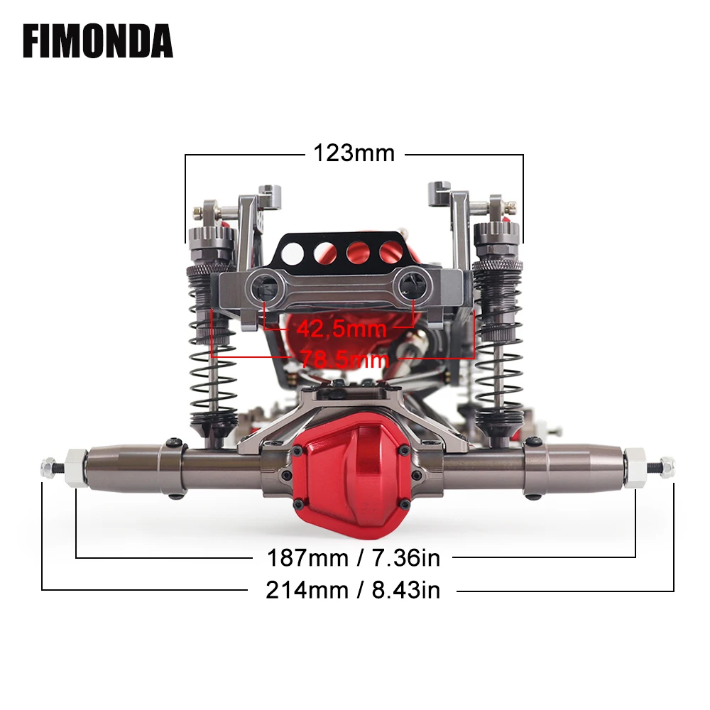 FIMONDA-RC Crawler Metal Chass - Robot Car Kit avaliação e preço
