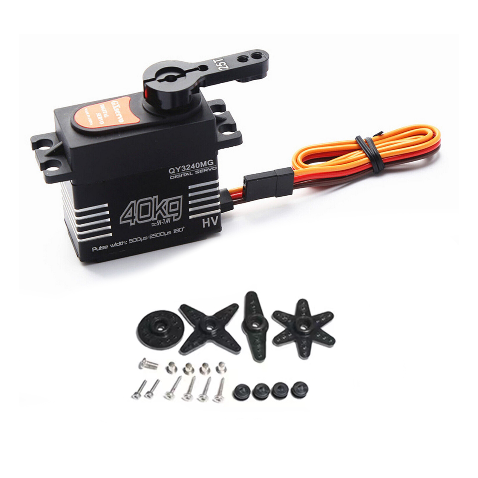 Servo Digital 40KG à Prova d'Á - Robot Car Kit avaliação e preço