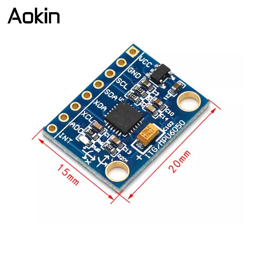1/5/10 pces gy521 GY-521 mpu60 - Accelerometer Mpu6050 avaliação e preço