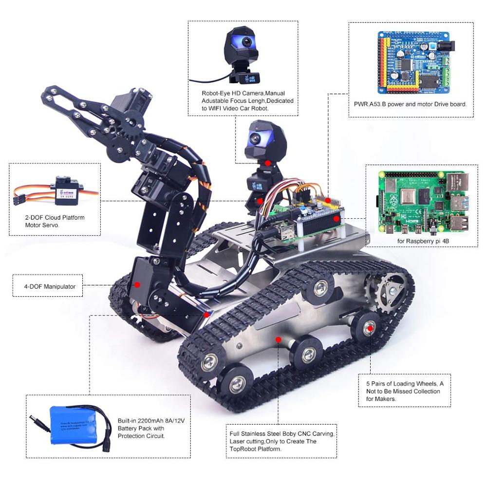 Kit de carro robô inteligente  - Robot Bluetooth Car avaliação e preço