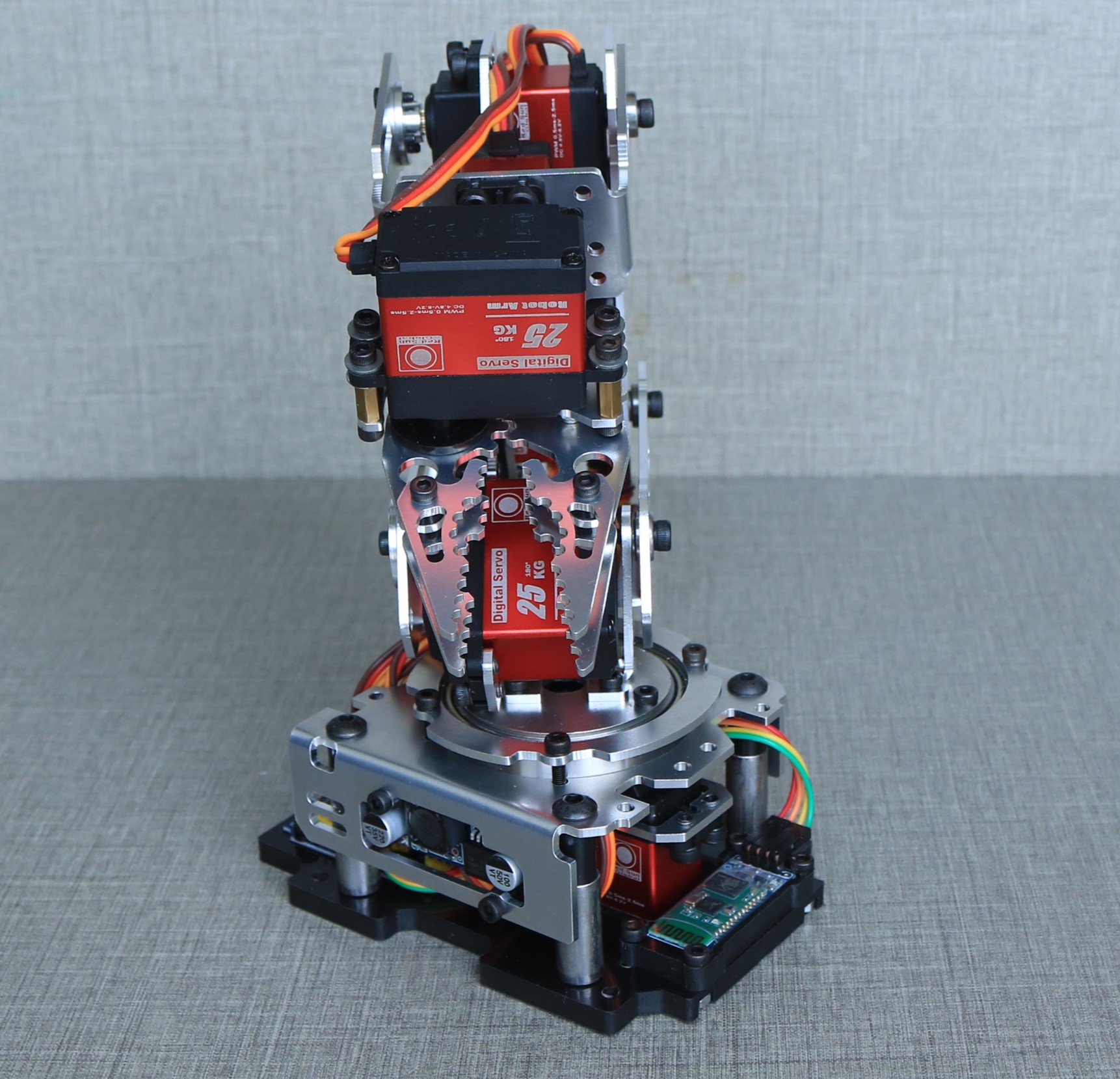 Braço Robótico Metálico de 6 E - Robot Gripper Claw avaliação e preço