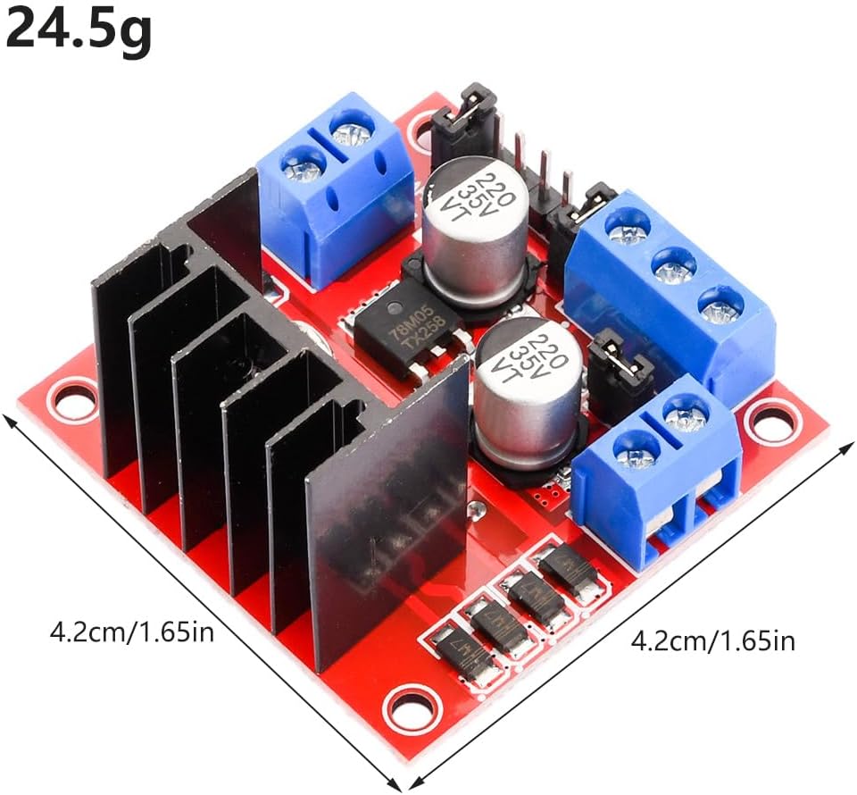 Módulo de placa de driver l298 - L298N Module avaliação e preço