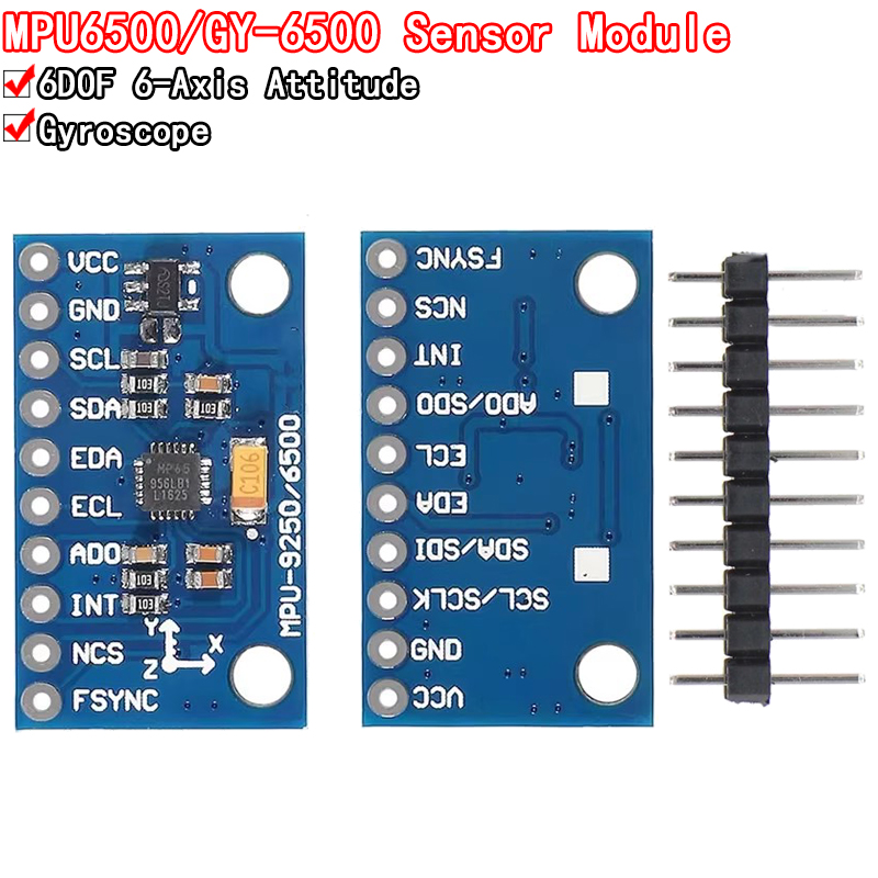 Iic i2c spi mpu6500 MPU-6500 m - Accelerometer Mpu6050 avaliação e preço