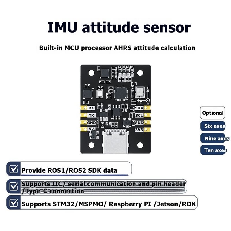 Módulo de Sensor IMU de 10 Eix - Ros Robot avaliação e preço