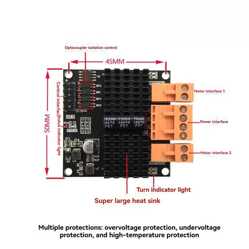 Módulo de Driver de Motor com  - L298N Module avaliação e preço