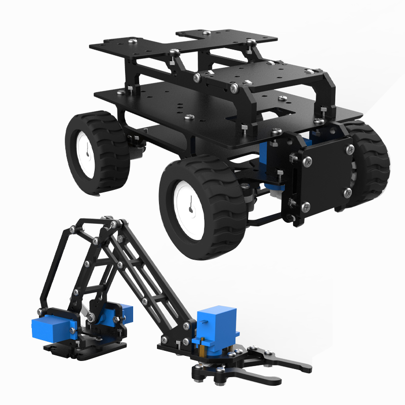 Acrílico 4wd robô carro motor  - Robot Car Kit avaliação e preço