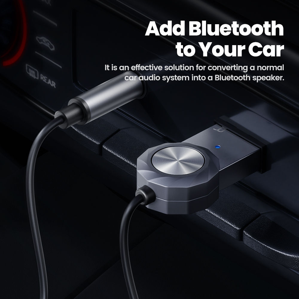 TOOCKI-Adaptador Aux Bluetooth - Robot Bluetooth Car avaliação e preço