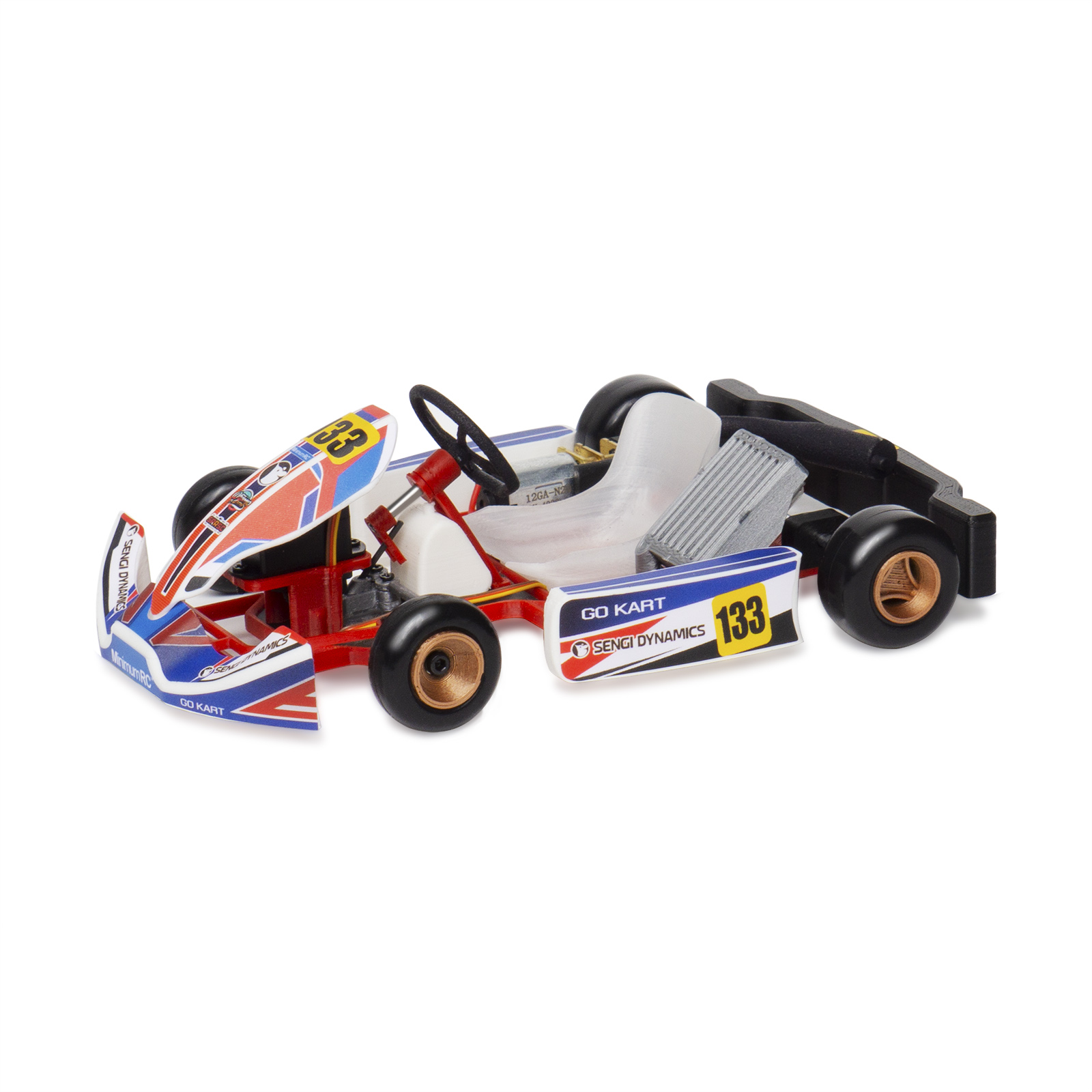 Mini Kart RC Sengi KART-80 Mon - Robot Car Kit avaliação e preço