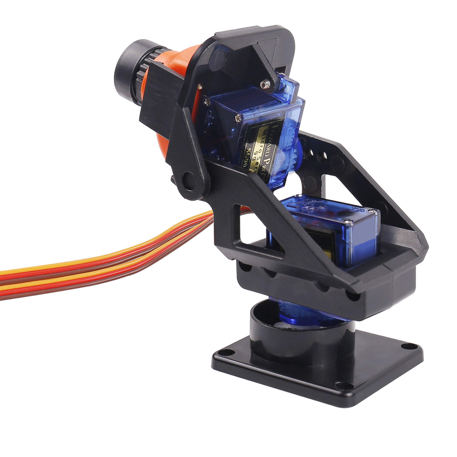 2 eixos servo cardan suporte f - Pan Tilt Bracket avaliação e preço