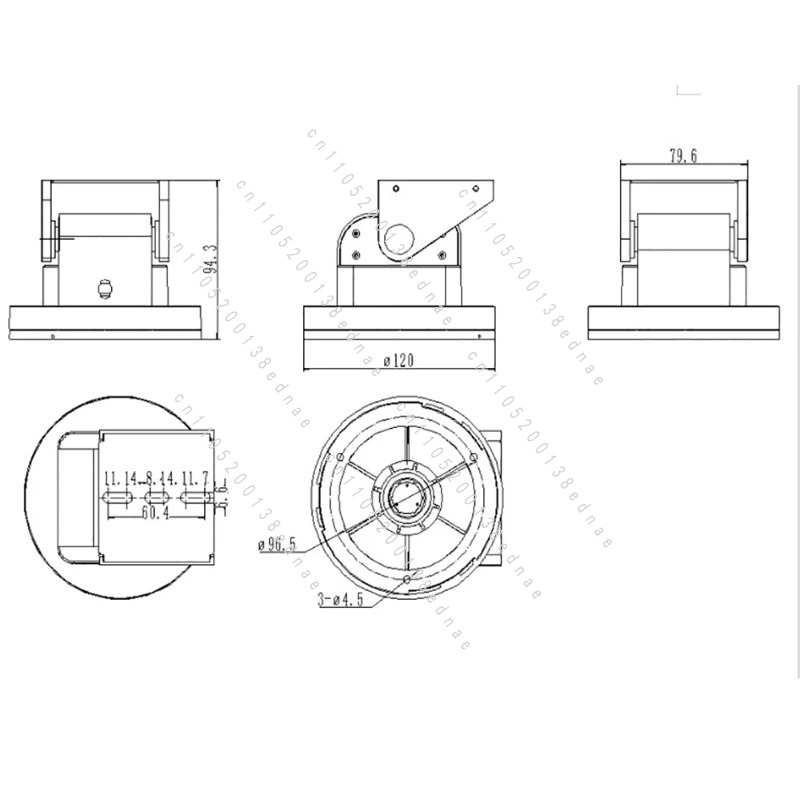 Suporte Elétrico Pan-Tilt RS48 - Pan Tilt Bracket avaliação e preço