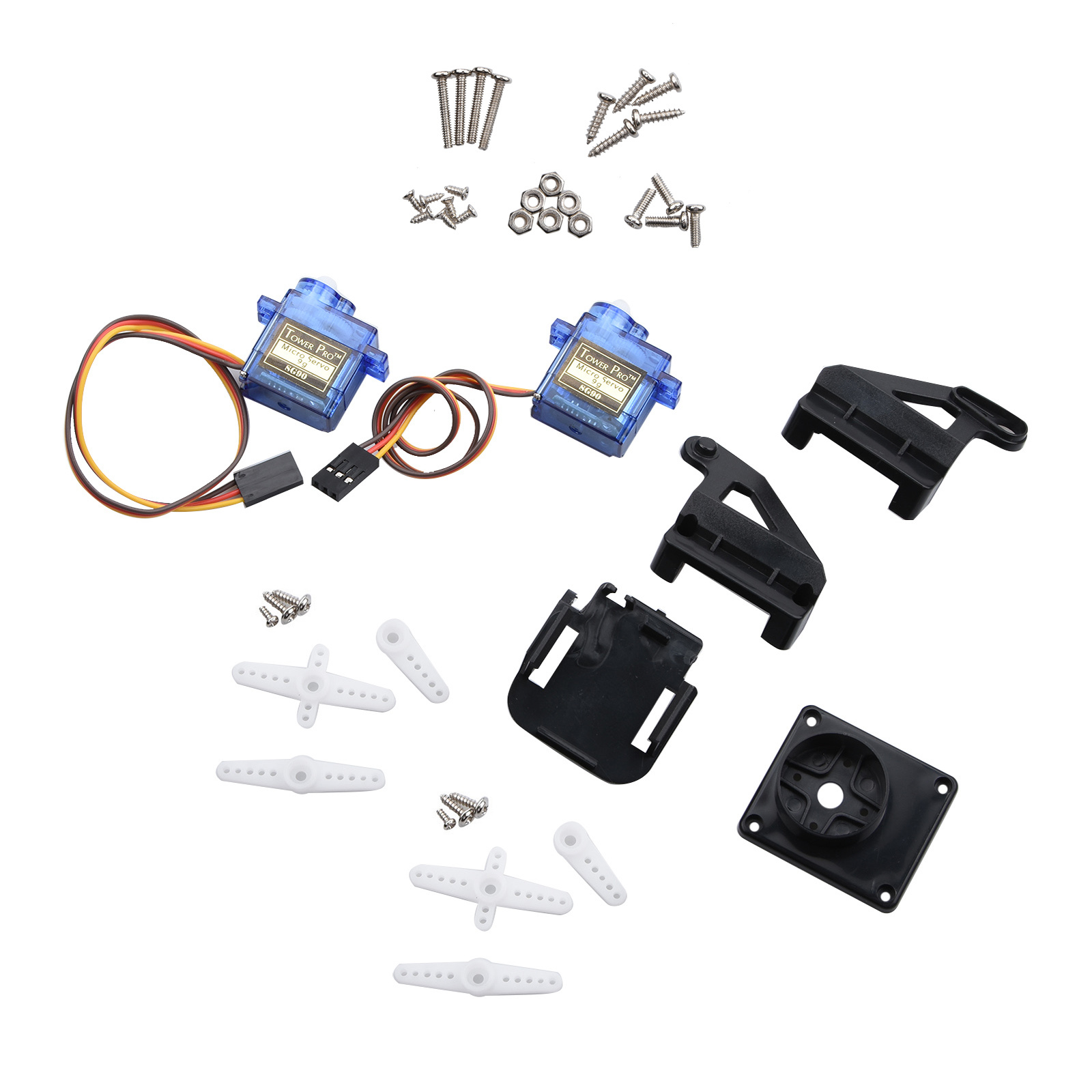 Plataforma de Gimbal de Nylon  - Servo Kit avaliação e preço