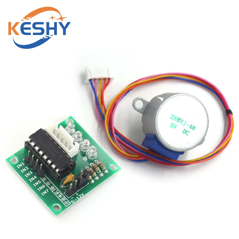 5V 4 fases 28BYJ-48 DC Gear St - Uln2003 Driver avaliação e preço