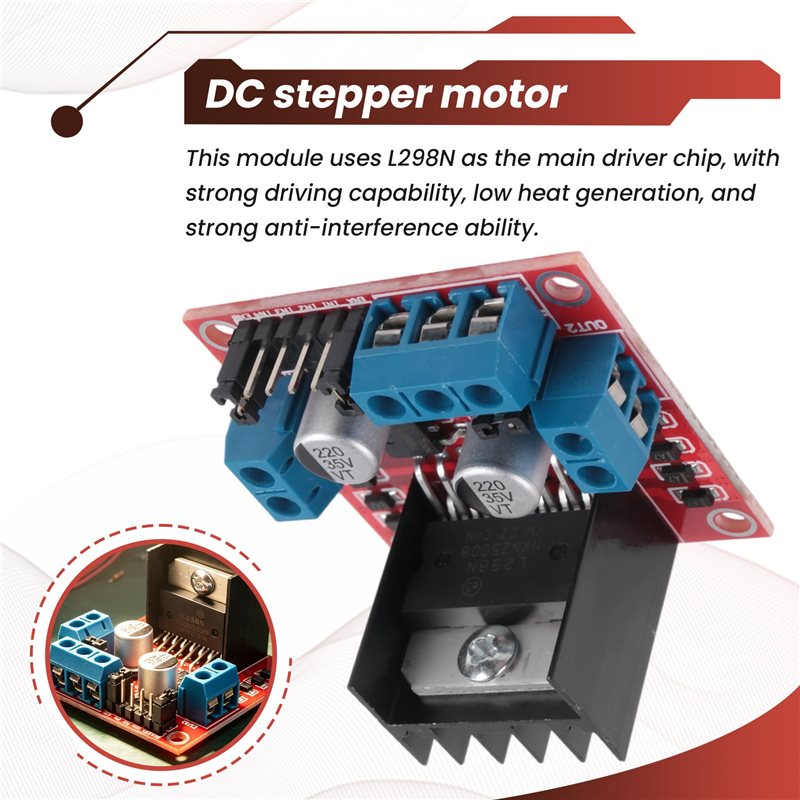 Módulo AED7-L298N, Placa Contr - L298N Module avaliação e preço