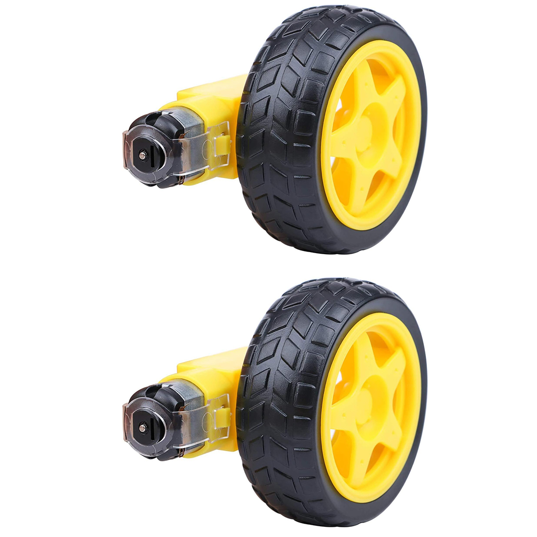 Motor tt com cabos, motor dc 3 - Microbit Robot avaliação e preço