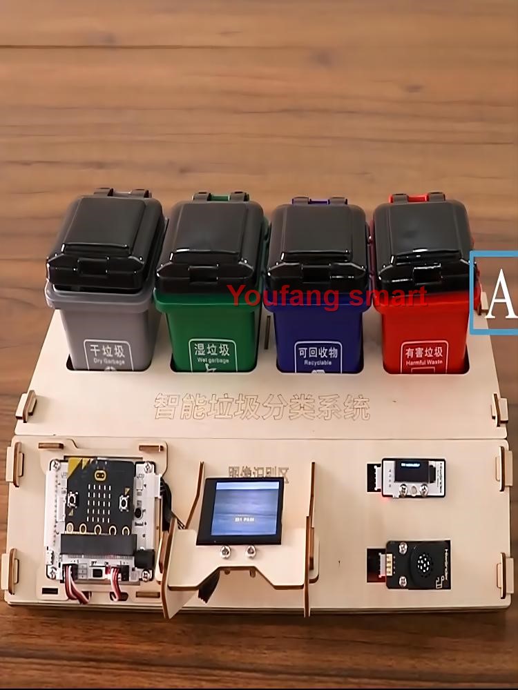 AI Visão Waste Sorting Robot K - Microbit Robot avaliação e preço
