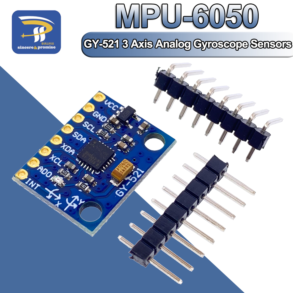 1 conjunto de sensores giroscó - Accelerometer Mpu6050 avaliação e preço